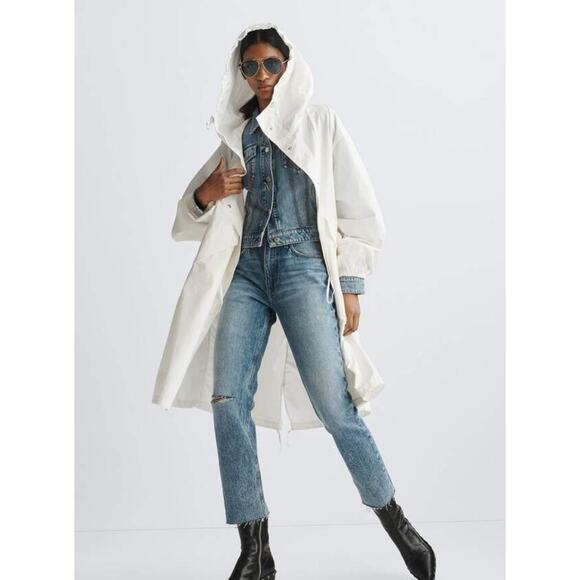 rag & bone Jackets & Blazers - Rag & Bone Decker Anorak Parka XXS White NWT Oversized Jacket Rag&Bone Coat